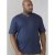 D555 Signature V-neck T-shirt Navy - Μακό μπλουζάκια - Aνδρικά μπλουζεσ μεγάλα μεγέθη