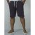 D555 Gareth Drawcord Shorts Navy - Αθλητικές φόρμες/σορτσάκια - Αθλητικές Φόρμες ανδρικεσ μεγάλα μεγέθη