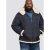D555 Hudson Hooded Puffer Jacket Navy - Μπουφάν - Aνδρικά μπουφαν μεγάλα μεγέθη