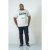 D555 Phillip T-shirt Grey - Μακό μπλουζάκια - Aνδρικά μπλουζεσ μεγάλα μεγέθη