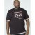 D555 Merlin T-shirt Black - Μακό μπλουζάκια - Aνδρικά μπλουζεσ μεγάλα μεγέθη