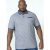 D555 Tyrone Polo Blue - Πόλο μπλουζάκια - Aνδρικά μπλουζακια πολο μεγάλα μεγέθη