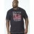 D555 Perry T-shirt Black - Μακό μπλουζάκια - Aνδρικά μπλουζεσ μεγάλα μεγέθη