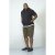 D555 Chemung Short Sleeve Hoodie Black - φούτερ/Φούτερ με κουκούλα - φούτερ/Φούτερ με κουκούλα ανδρικά μεγάλα μεγέθη 