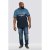 D555 Jackson T-shirt Teal - Μακό μπλουζάκια - Aνδρικά μπλουζεσ μεγάλα μεγέθη