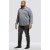 D555 Brockville Long Sleeve Polo Grey - Πόλο μπλουζάκια - Aνδρικά μπλουζακια πολο μεγάλα μεγέθη