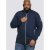 D555 Buxton Full Zip Sweatshirt Navy - φούτερ/Φούτερ με κουκούλα - φούτερ/Φούτερ με κουκούλα ανδρικά μεγάλα μεγέθη 