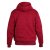 D555 Rylan Hoodie Red - φούτερ/Φούτερ με κουκούλα - φούτερ/Φούτερ με κουκούλα ανδρικά μεγάλα μεγέθη 