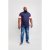 D555 Baker T-shirt Navy - Μακό μπλουζάκια - Aνδρικά μπλουζεσ μεγάλα μεγέθη