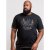 D555 Shelby T-shirt Black - Μακό μπλουζάκια - Aνδρικά μπλουζεσ μεγάλα μεγέθη