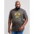 D555 Stanley T-shirt Khaki - Μακό μπλουζάκια - Aνδρικά μπλουζεσ μεγάλα μεγέθη