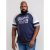 D555 Jones T-shirt Navy - Μακό μπλουζάκια - Aνδρικά μπλουζεσ μεγάλα μεγέθη