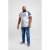 D555 Jones T-shirt Grey - Μακό μπλουζάκια - Aνδρικά μπλουζεσ μεγάλα μεγέθη