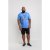 D555 Monty T-shirt Blue - Μακό μπλουζάκια - Aνδρικά μπλουζεσ μεγάλα μεγέθη
