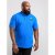 D555 Parker Polo Blue - Πόλο μπλουζάκια - Aνδρικά μπλουζακια πολο μεγάλα μεγέθη