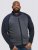 D555 Tanner Sweater Navy - φούτερ/Φούτερ με κουκούλα - φούτερ/Φούτερ με κουκούλα ανδρικά μεγάλα μεγέθη 