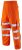 Leo Instow Breathable Executive Cargo Rain pants Hi-Vis Orange - Ρούχα εργασίας - Aνδρικά ρούχα εργασίας μεγάλα μεγέθη