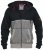 D555 Lamarsh Hoodie Navy - φούτερ/Φούτερ με κουκούλα - φούτερ/Φούτερ με κουκούλα ανδρικά μεγάλα μεγέθη 