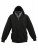 Lavecchia 109 Two-in-one Zipper Hoodie Black/Charcoal - φούτερ/Φούτερ με κουκούλα - φούτερ/Φούτερ με κουκούλα ανδρικά μεγάλα μεγέθη 