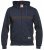 D555 Louisiana Hoodie Navy - φούτερ/Φούτερ με κουκούλα - φούτερ/Φούτερ με κουκούλα ανδρικά μεγάλα μεγέθη 