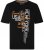 Kam Jeans 5736 NY Print T-Shirts 2-Pack - Μακό μπλουζάκια - Aνδρικά μπλουζεσ μεγάλα μεγέθη