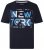 Kam Jeans 5736 NY Print T-Shirts 2-Pack - Μακό μπλουζάκια - Aνδρικά μπλουζεσ μεγάλα μεγέθη