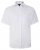 Kam Jeans 6283 Casual SS Herringbone Shirt White - Πουκάμισα - Aνδρικά πουκαμισα μεγαλα μεγάλα μεγέθη