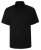 Kam Jeans 6283 Casual SS Herringbone Shirt Black - Πουκάμισα - Aνδρικά πουκαμισα μεγαλα μεγάλα μεγέθη