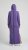 Nora Mikken MARI Maxi Hoodie Dress Purple - Φούτερ/Φούτερ με κουκούλα - 
