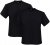 Adamo Marlon Comfort fit 2-pack T-shirt Black - Μακό μπλουζάκια - Aνδρικά μπλουζεσ μεγάλα μεγέθη