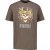 JP1880 T-Shirt Skull Print Guns N Roses Khaki - Μακό μπλουζάκια - Aνδρικά μπλουζεσ μεγάλα μεγέθη