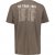JP1880 T-Shirt Skull Print Guns N Roses Khaki - Μακό μπλουζάκια - Aνδρικά μπλουζεσ μεγάλα μεγέθη