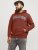 Jack & Jones CALEB Hoodie Red - φούτερ/Φούτερ με κουκούλα - φούτερ/Φούτερ με κουκούλα ανδρικά μεγάλα μεγέθη 