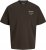 Jack & Jones Urban Edge Studio T-shirt Brown - Μακό μπλουζάκια - Aνδρικά μπλουζεσ μεγάλα μεγέθη