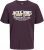 Jack & Jones Logo 2COL T-shirt Purple - Μακό μπλουζάκια - Aνδρικά μπλουζεσ μεγάλα μεγέθη