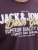 Jack & Jones Logo 2COL T-shirt Purple - Μακό μπλουζάκια - Aνδρικά μπλουζεσ μεγάλα μεγέθη