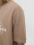 Jack & Jones Dover T-shirt Short Sleeve Brown - Μακό μπλουζάκια - Aνδρικά μπλουζεσ μεγάλα μεγέθη