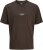 Jack & Jones Soho T-Shirt Brown - Μακό μπλουζάκια - Aνδρικά μπλουζεσ μεγάλα μεγέθη
