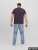 Jack & Jones STAR T-Shirt Purple - Μακό μπλουζάκια - Aνδρικά μπλουζεσ μεγάλα μεγέθη