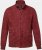 JP1880 Leather Jacket Suede with Stand-up Collar Red - Μπουφάν - Aνδρικά μπουφαν μεγάλα μεγέθη