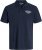 Jack & Jones Makoto Polo Short Sleeve Navy - Πόλο μπλουζάκια - Aνδρικά μπλουζακια πολο μεγάλα μεγέθη