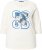 Ulla Popken Photo Graphic 3/4 Sleeve Tee Pearl White - Τυπωμένα T-shirts για γυναίκες - 