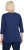 Ulla Popken Decorative Plant 3/4 Sleeve T-Shirt Ink Blue - Τυπωμένα T-shirts για γυναίκες - 