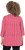 Ulla Popken Minimalist Ho Ho Ho Print 3/4 Sleeve Tee Salsa Red - Τυπωμένα T-shirts για γυναίκες - 