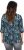 Ulla Popken Graphic Print Square Neck Tee Black - Τυπωμένα T-shirts για γυναίκες - 
