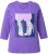 Ulla Popken Fashion Graphic T-Shirt Purple - Τυπωμένα T-shirts για γυναίκες - 