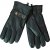 JP1880 Gloves Leather Warm Lining Black - Αξεσουάρ - 