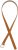 Ulla Popken Soft Suede Belt Brown - Γυναικείες ζώνες - 