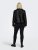 Only Carmakoma Emmy Biker Jacket Black - Δερμάτινα μπουφάν - 
