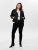 Only Carmakoma Emmy Biker Jacket Black - Δερμάτινα μπουφάν - 